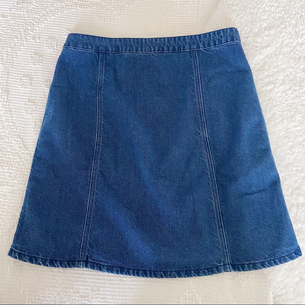 Anthro Pilcro & The Letterpress Denim Mini Skirt - Picture 4 of 4